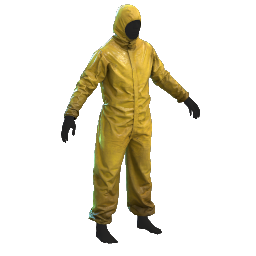 Scientist Hazmat Yellow