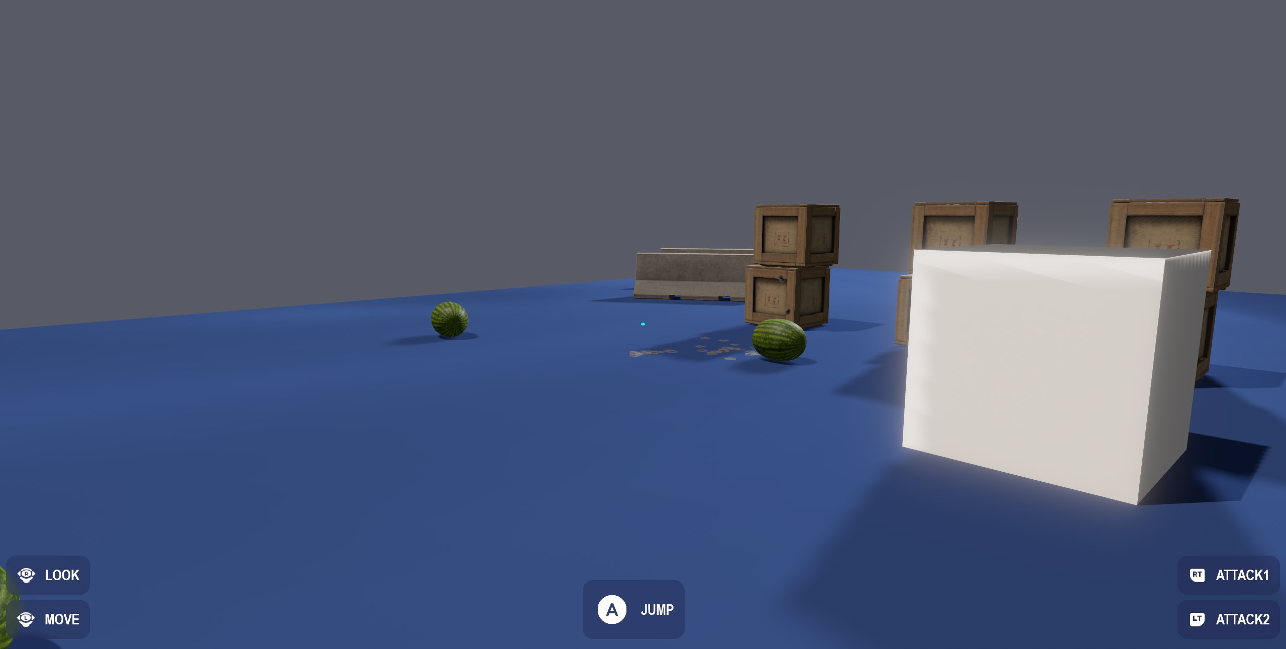 Hints using an Xbox controller