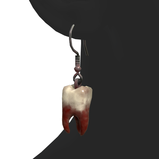 Image of Bloody Tooth Earrings for S&box