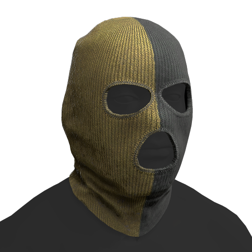 Image of Balaclava Yellow Black for S&box