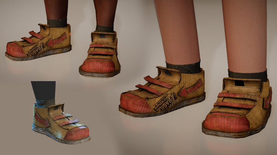 Cardboard Kicks