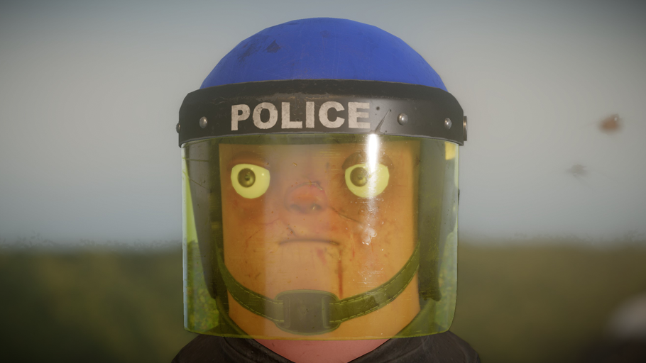 Police RIOT Helmet
