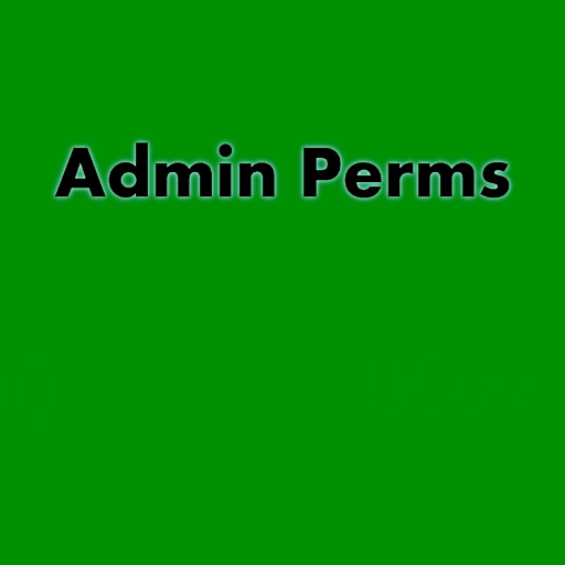 Admin Perms Sandbox