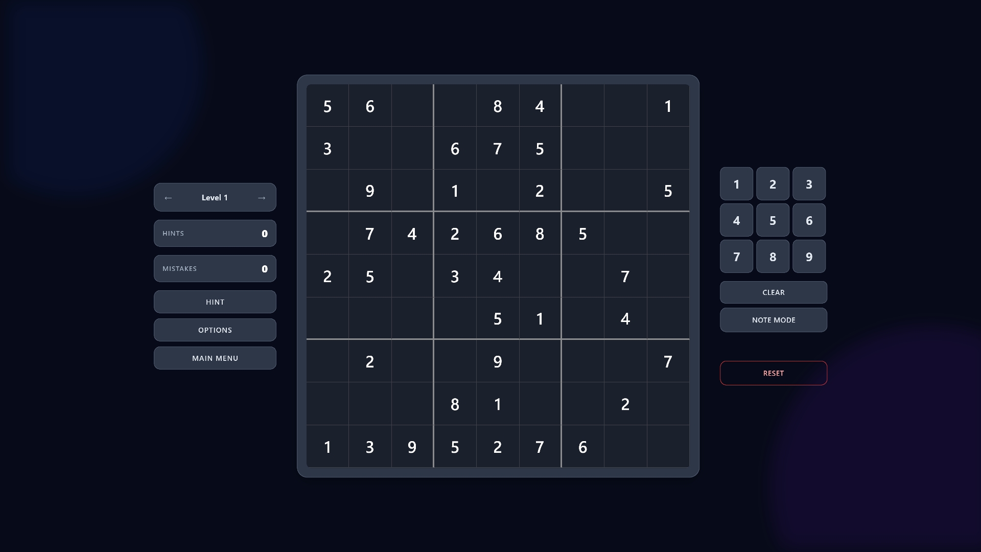 Sudoku Complete