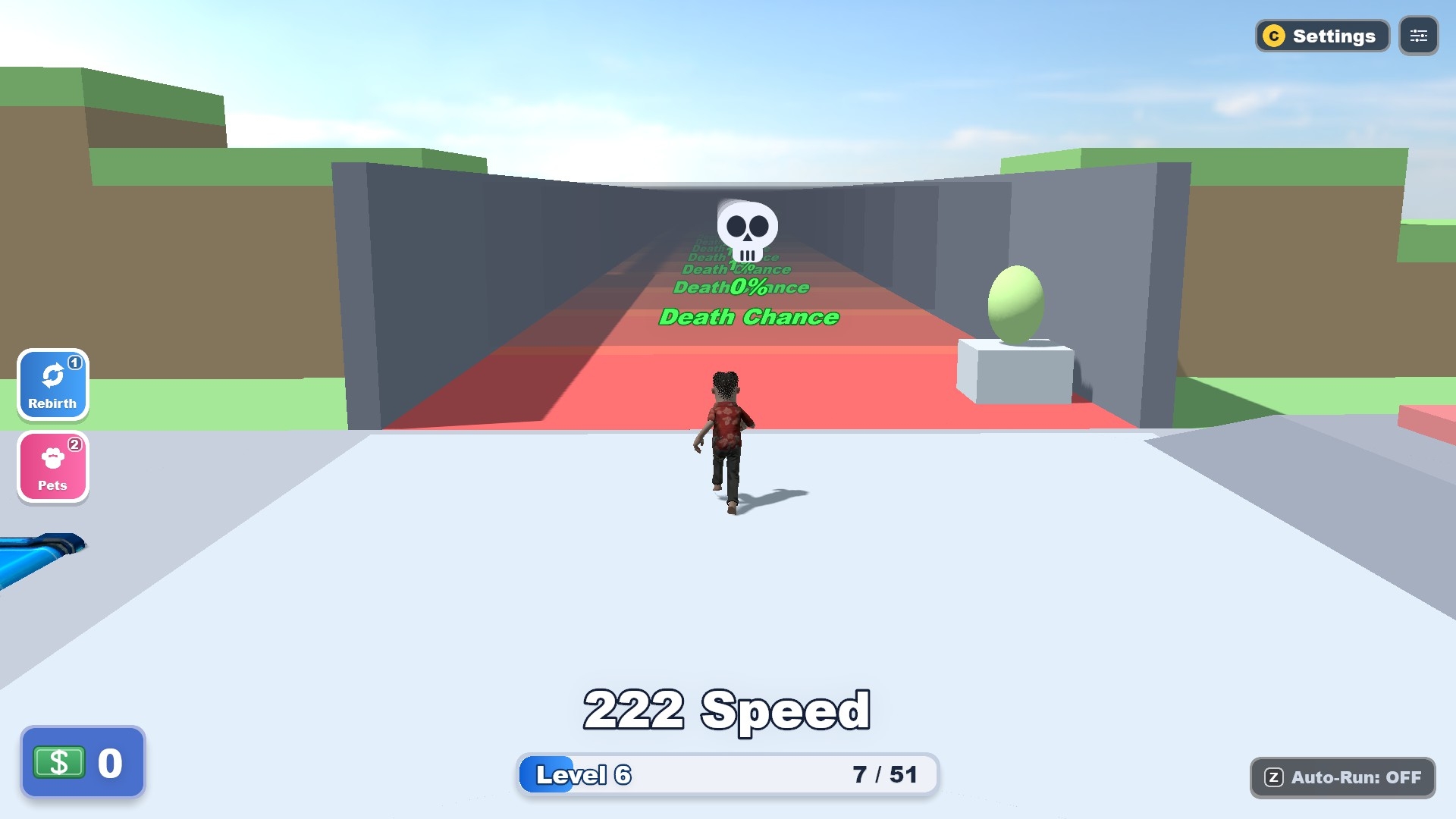 +1 Speed Death RNG