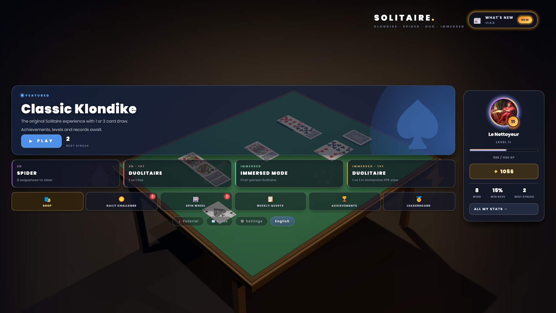 Solitaire & Duolitaire