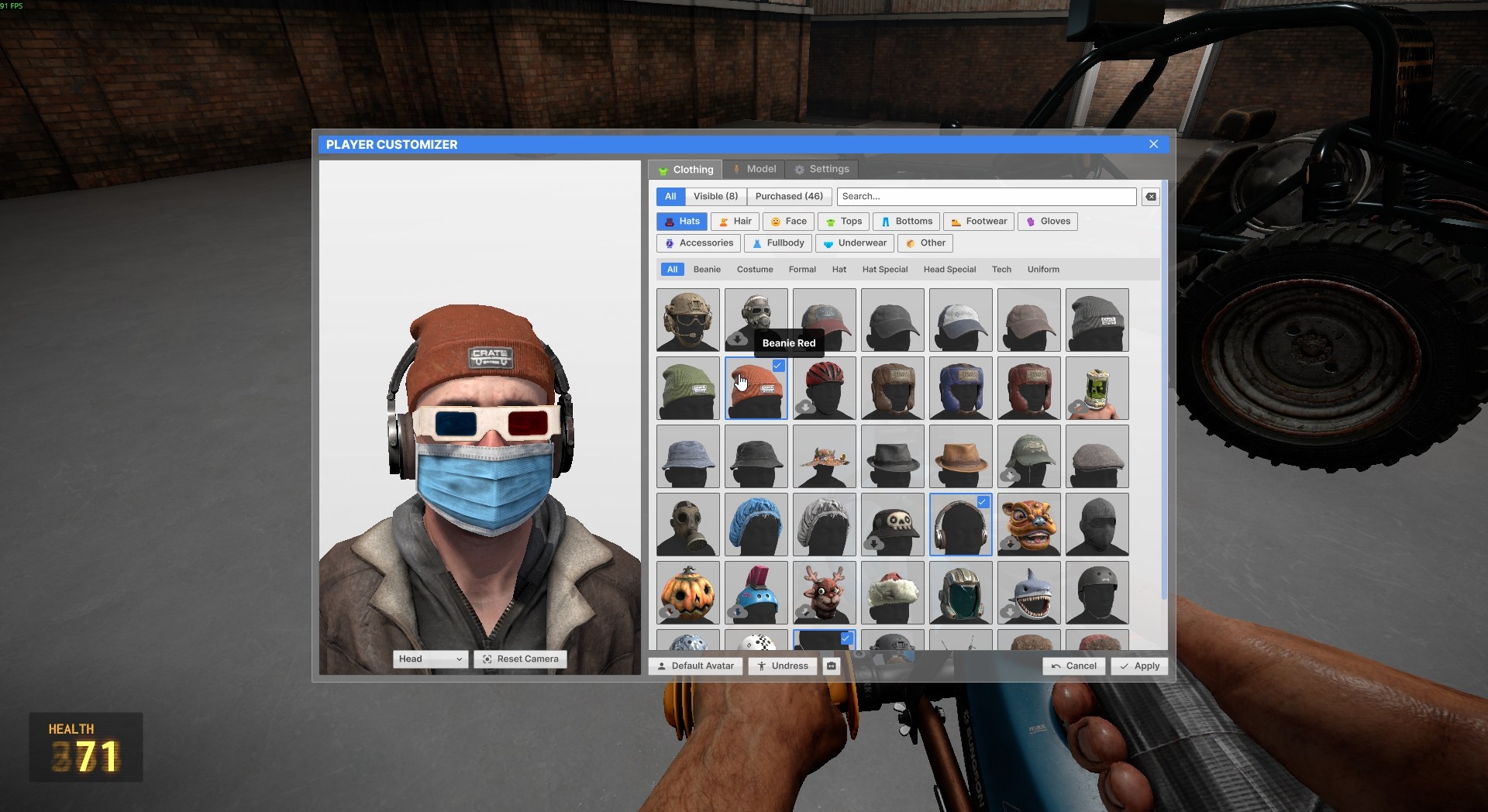 Player Customizer