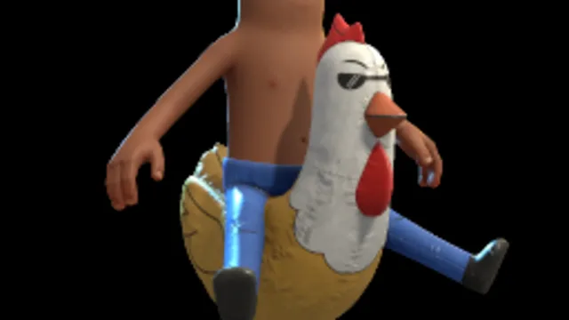 Chicken Rider Costume