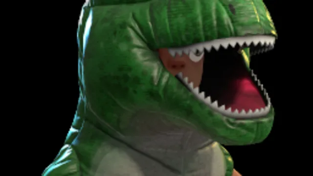 Inflatable Dino Costume (Green)
