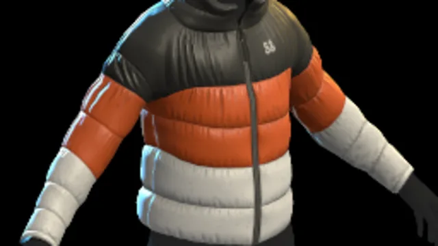 Puffer Jacket (Orange)