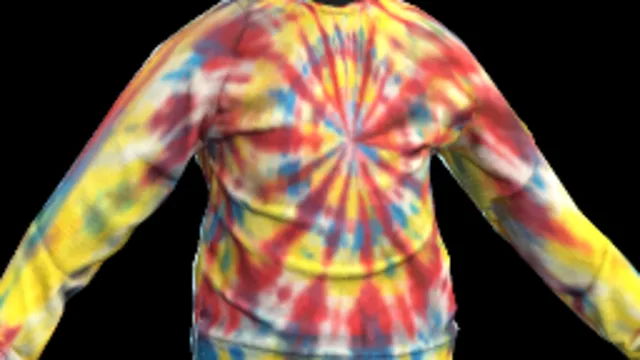 Tie-Dye Jumper (Yellow)