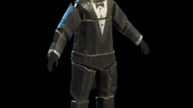 Cardboard Tuxedo Costume