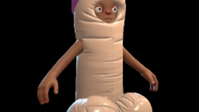 Inflatable Willy Costume V1