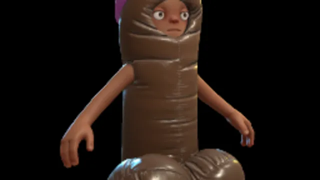 Inflatable Willy Costume V2