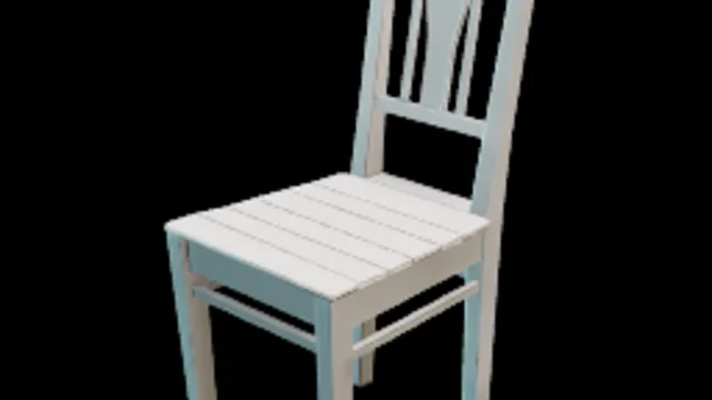 Painted Wooden Chair