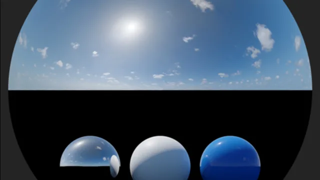 Sky-Only HDRI: Sunny