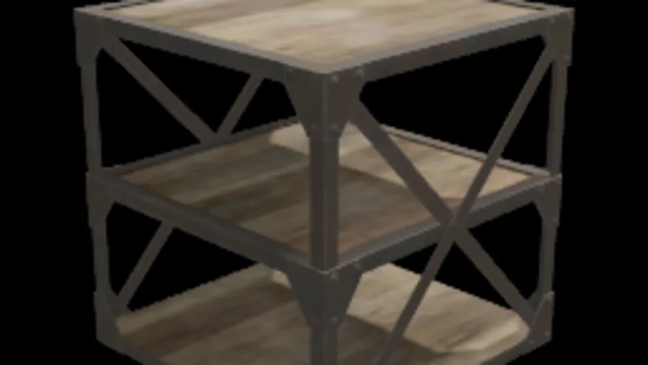 indastrial shelf