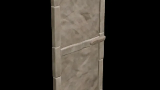 Grug Stone Door