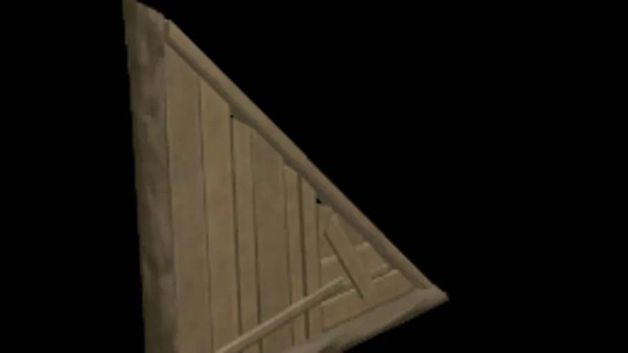 Grug Wood Ramp Wall