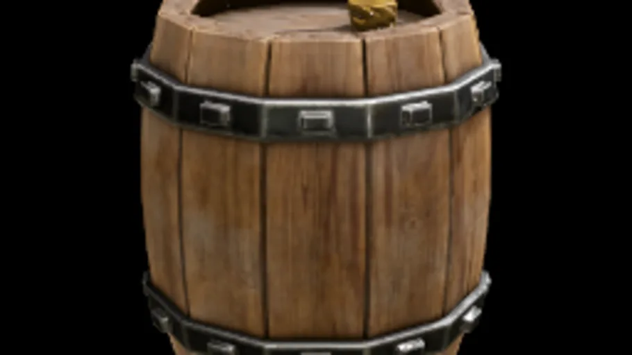 Stylized Barrel