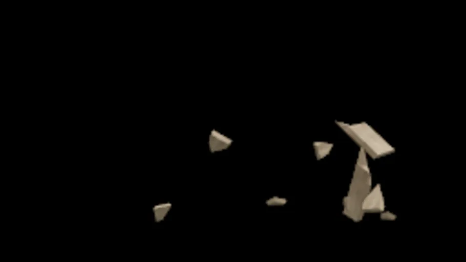 Stylized Wood Break