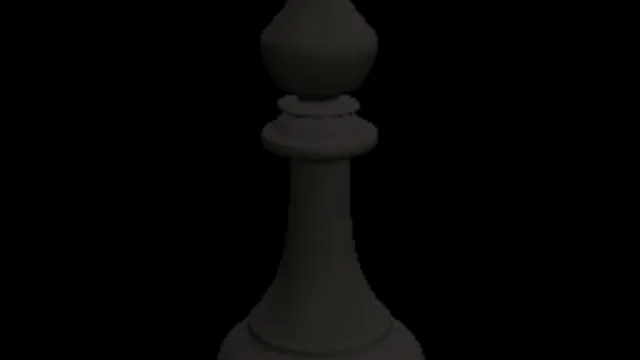 Chess Bishop Black
