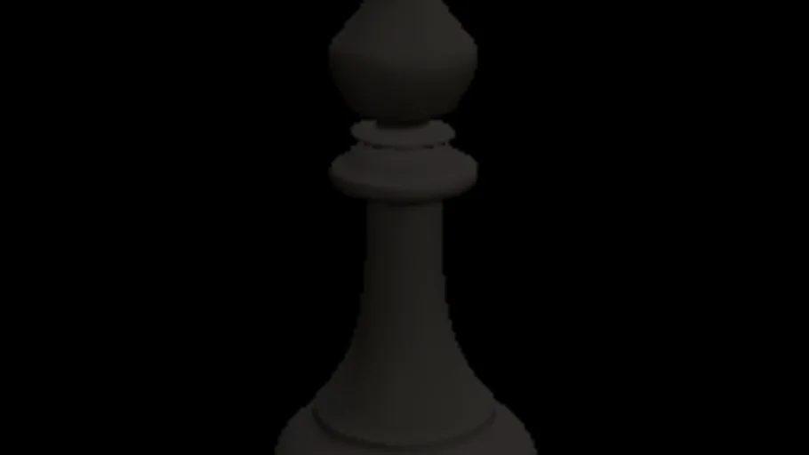Chess Bishop Black