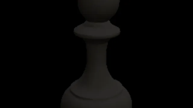 Chess Pawn Black