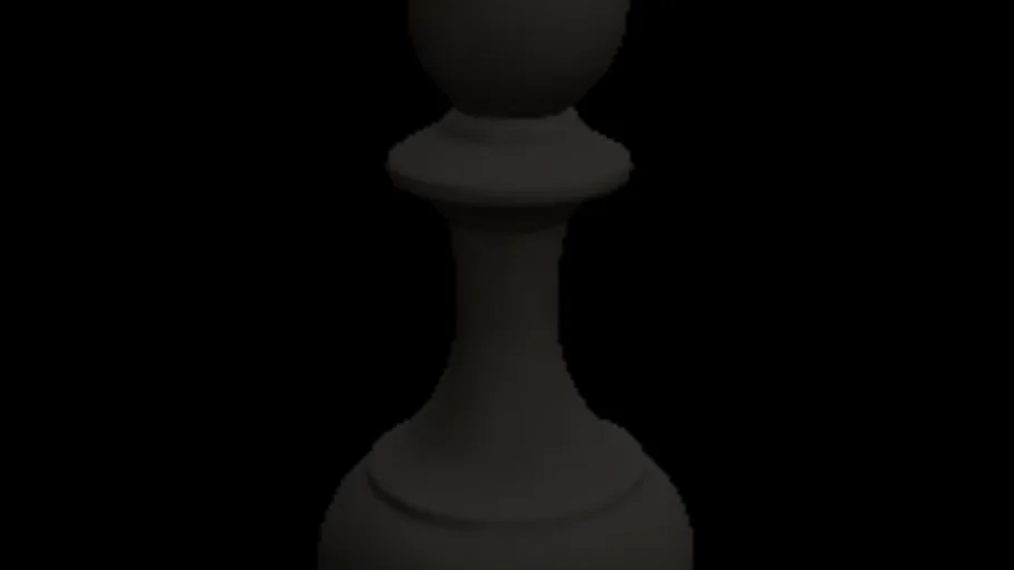 Chess Pawn Black