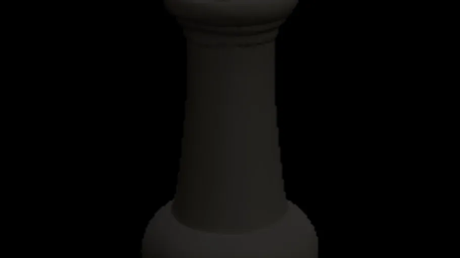 Chess Rook Black