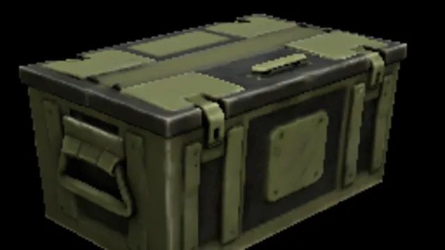 Closed Ammo Crate