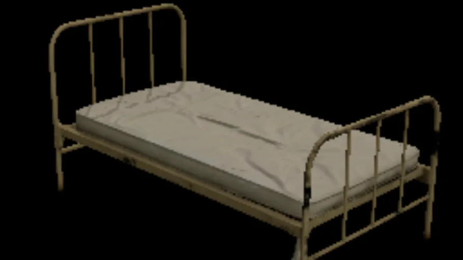 Old Hospital Bed