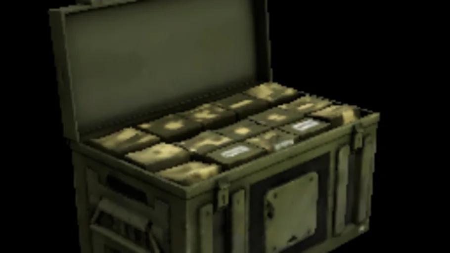 Opened Ammo Crate