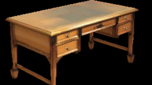 Vintage Wooden Desk