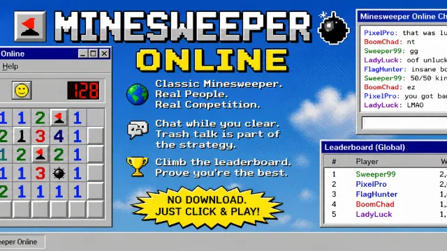 Minesweeper Online '95