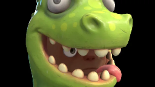 Crazy Dino Head