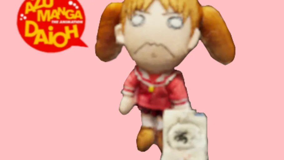 angry chiyo plush
