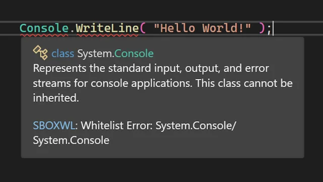 Whitelist Helper (Code Analyzer)