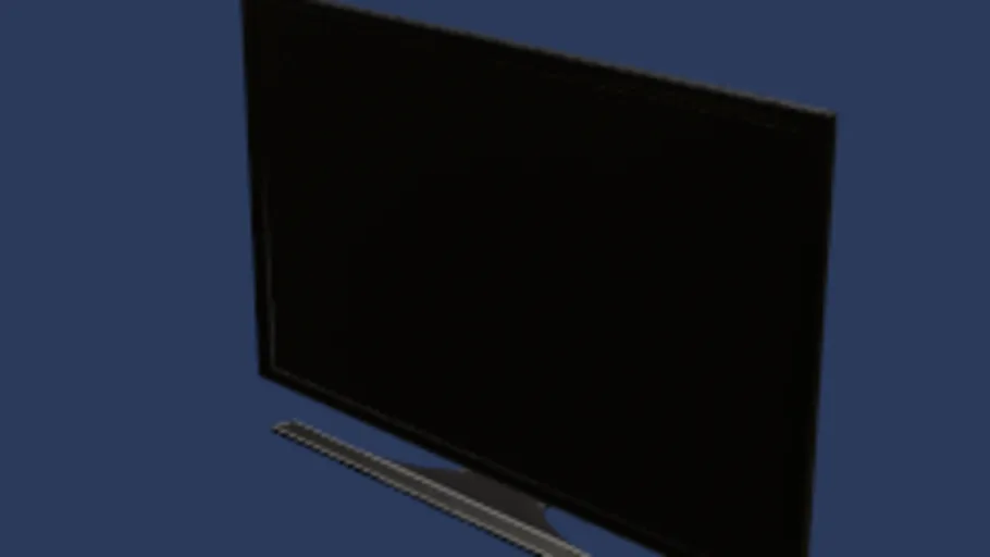 Flatscreen TV standing
