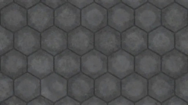 Hexagon Stone pavement