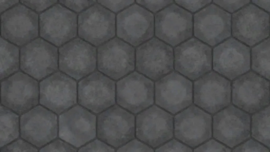 Hexagon Stone pavement