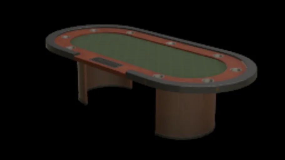 Poker table