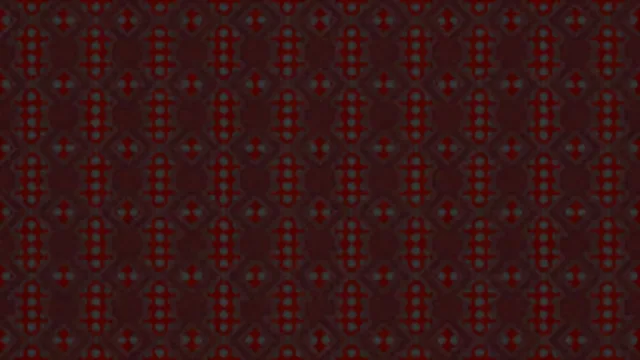 Red Mosaic Carpet