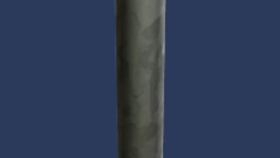 Road sign pole