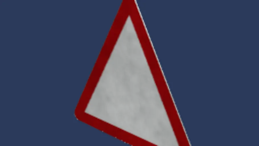 Road sign Triangle