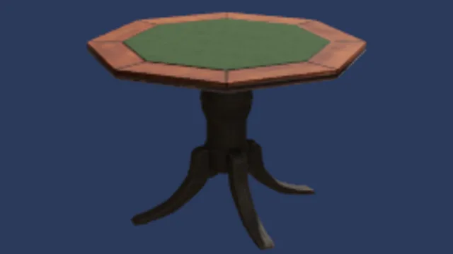 Small Poker table