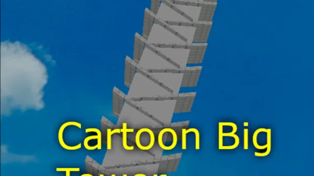 Cartoon big tower