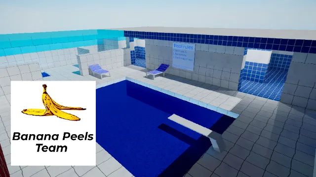 Cartoon Fy Pool Day