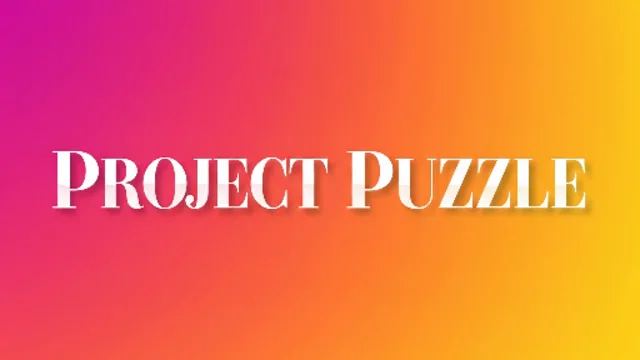 Project Puzzle