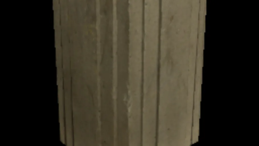 Pedestal Concrete Smoke 01